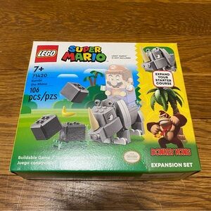 LEGO Super Mario Rambi the Rhino Expansion Set 71420 Game Inspired Building Toy